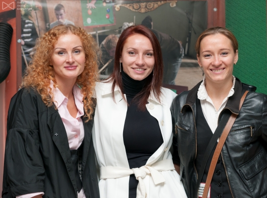 Евгения Ромодина, Вера Скрипкина и Юлия Лобанова